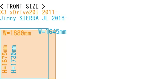 #X3 xDrive20i 2011- + Jimny SIERRA JL 2018-
